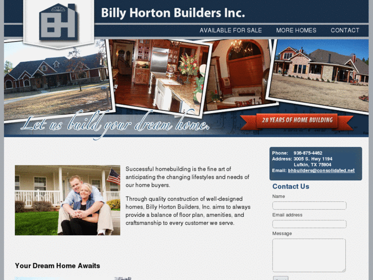 www.billyhortonbuilders.com