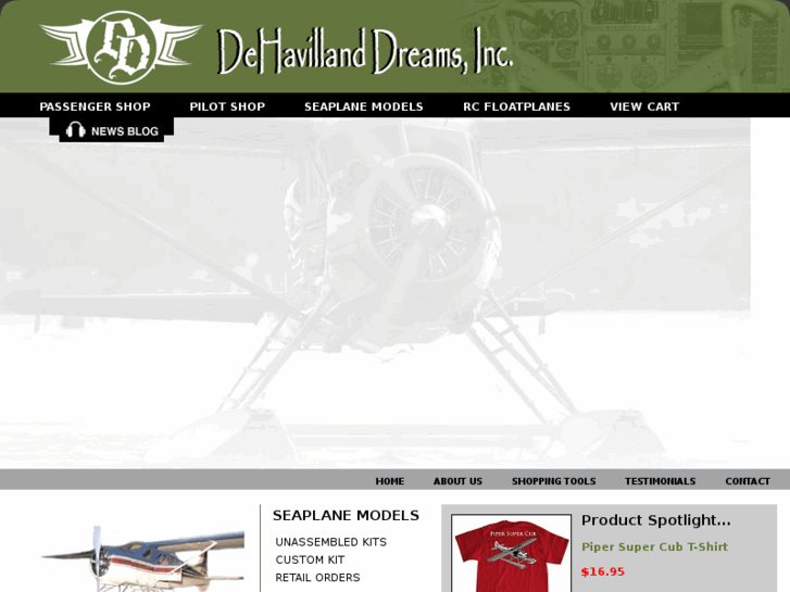 www.dehavillanddreams.com