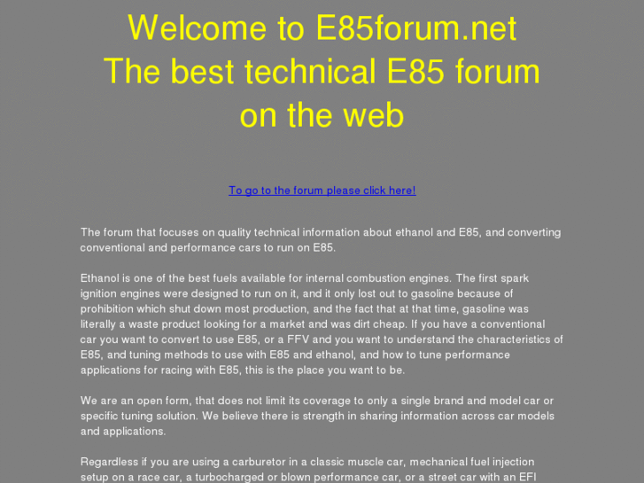 www.e85forum.net