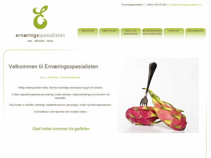 www.ernaeringsspesialisten.com