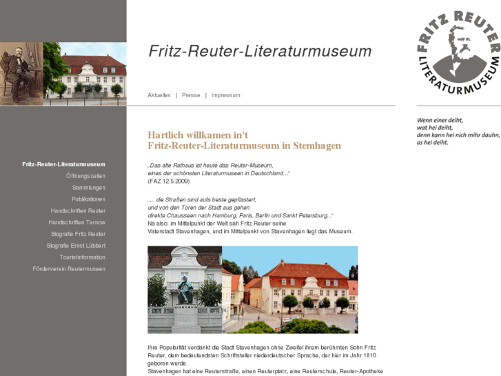 www.fritz-reuter-literaturmuseum.de