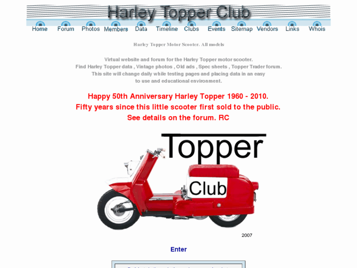 www.harleytopperclub.com