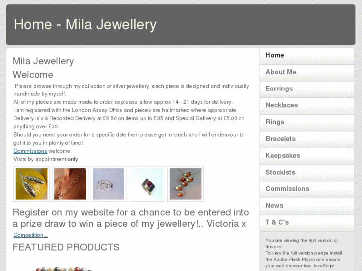 www.milajewellery.com