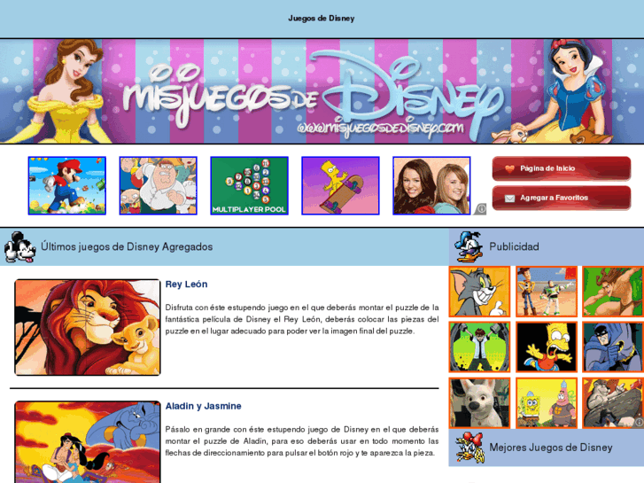 www.misjuegosdedisney.com