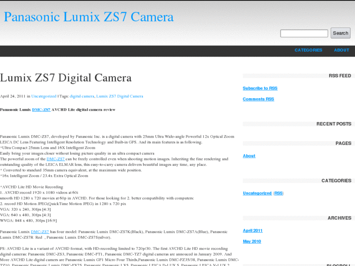 www.panasoniclumixzs7.com