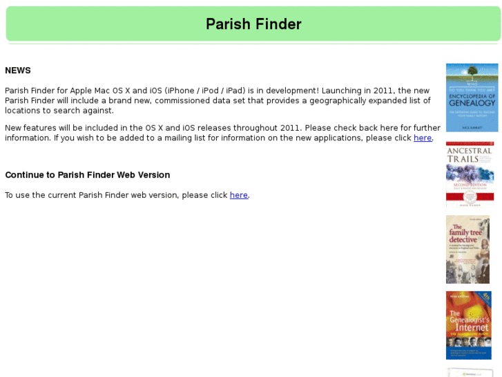 www.parishfinder.co.uk