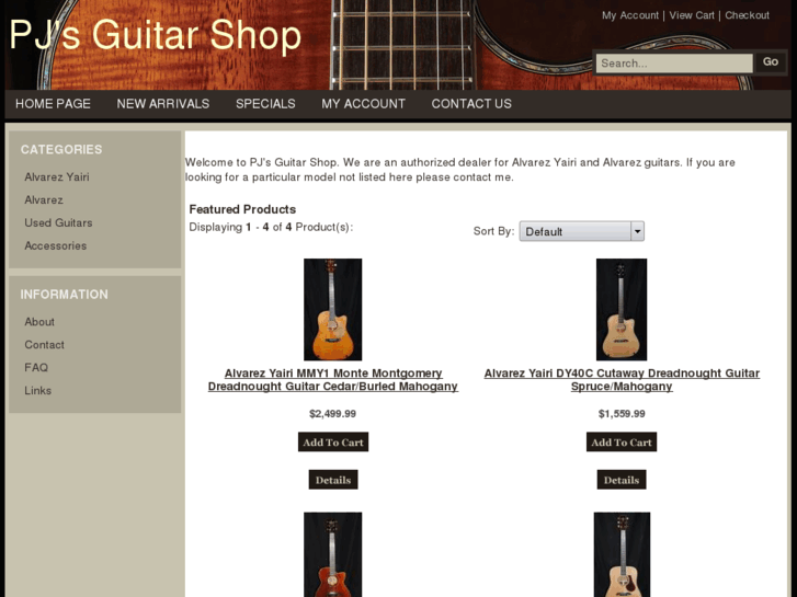 www.pjsguitarshop.com