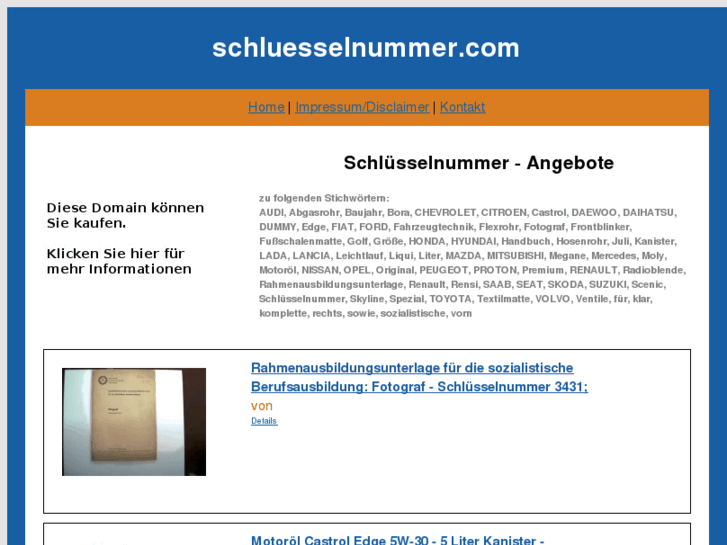 www.schluesselnummer.com