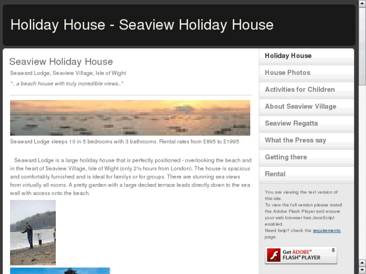 www.seaview-holiday-house.com