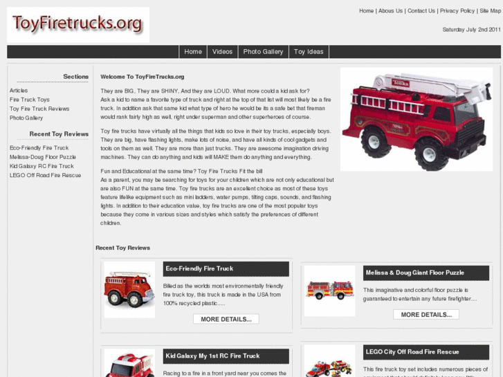 www.toyfiretrucks.org