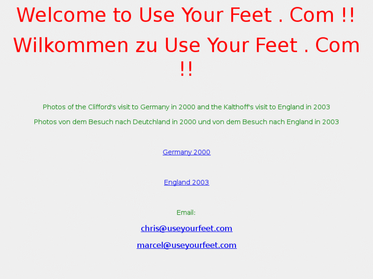 www.useyourfeet.com