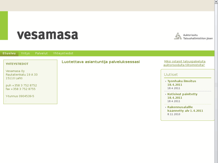 www.vesamasa.fi