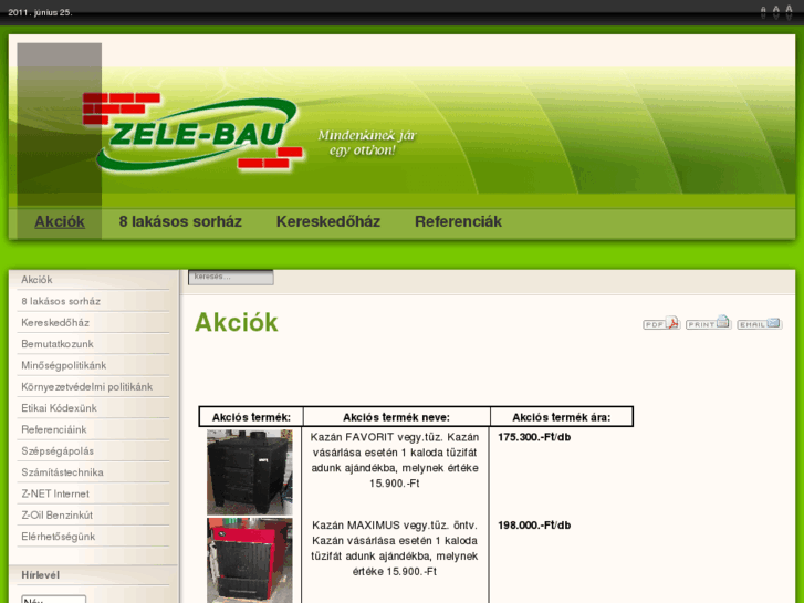 www.zelebau.hu