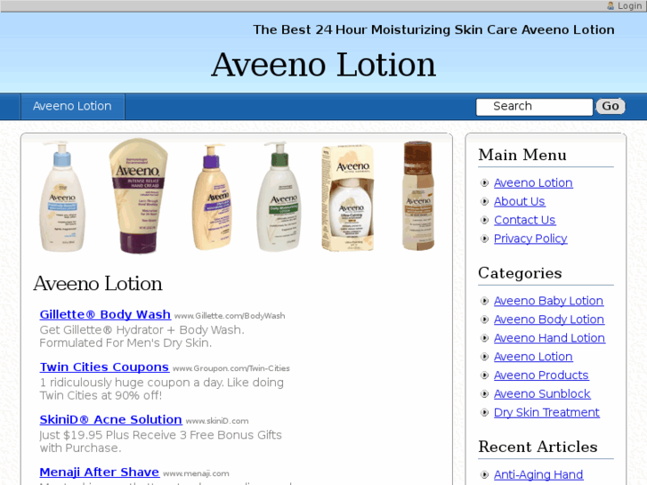 www.aveenolotion.com