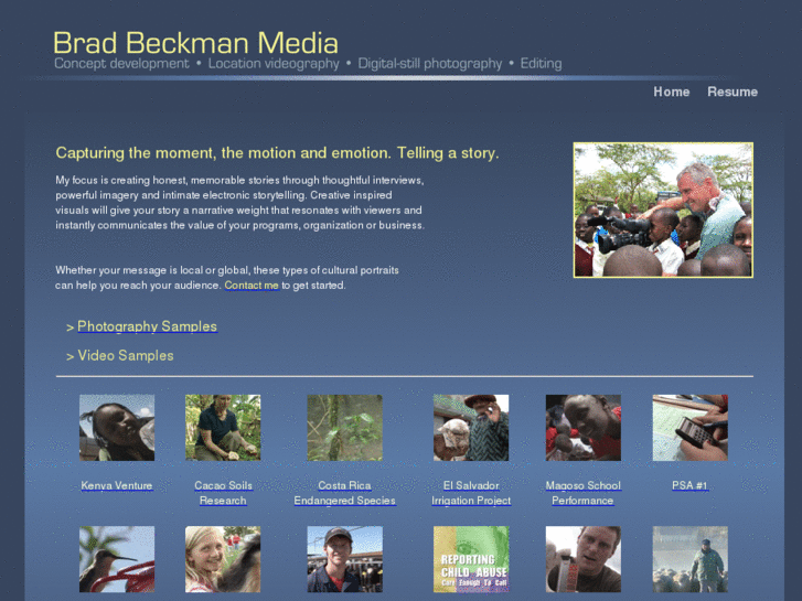 www.bradbeckmanmedia.com