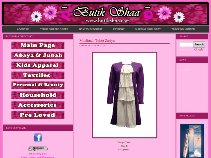 www.butikshaa.com