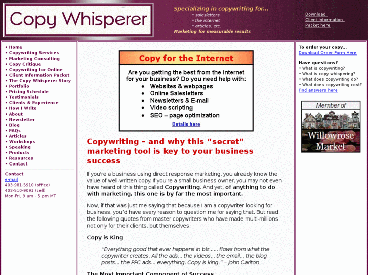 www.copywhisperer.com