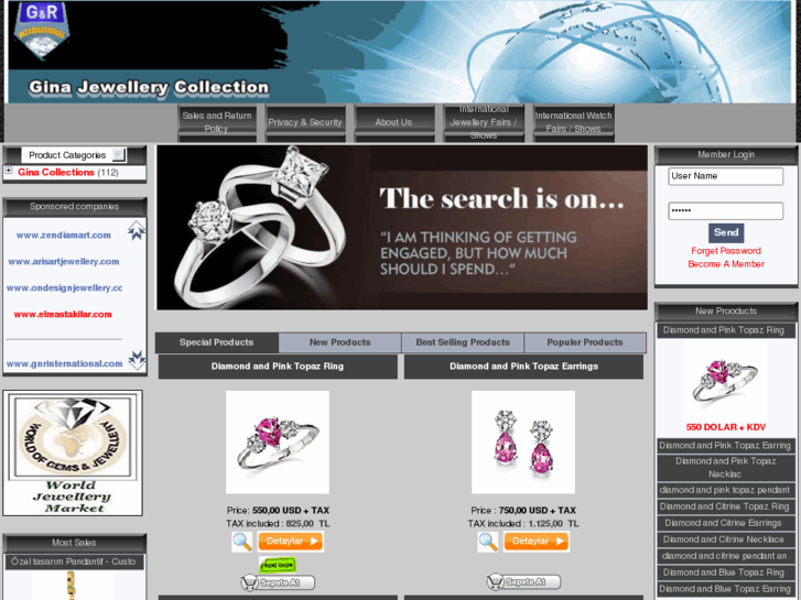 www.ginajewellery.com