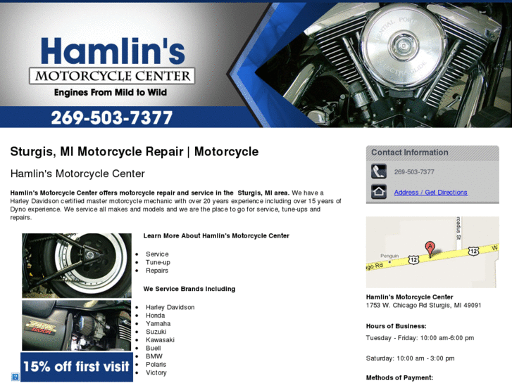 www.hamlinsmotorcyclecenter.com