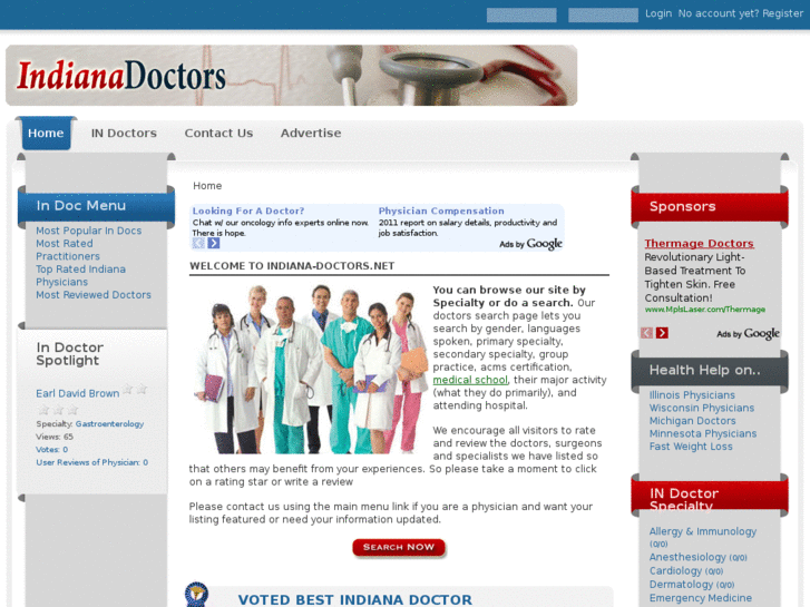 www.indiana-doctors.net