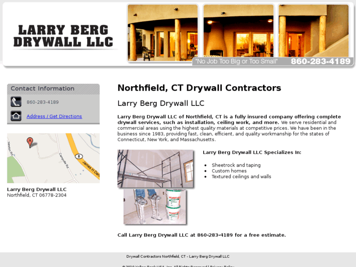 www.larrybergdrywall.com