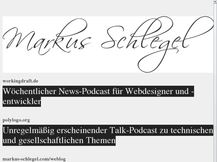 www.markus-schlegel.com