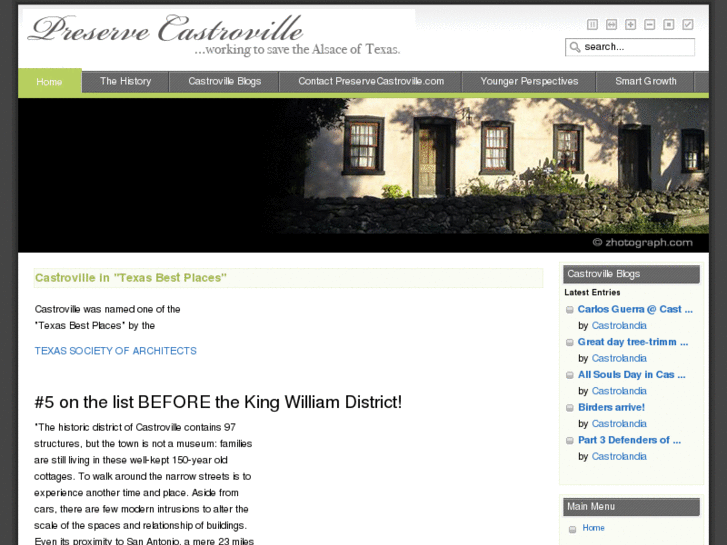 www.preservecastroville.com