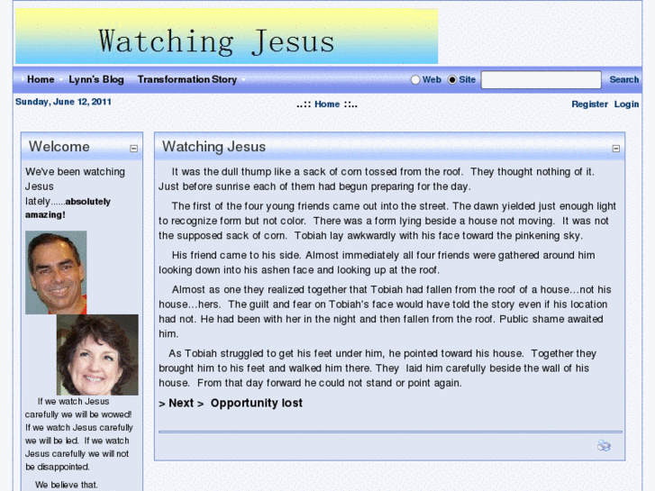 www.watchingjesus.com