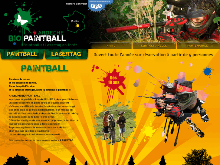 www.ardeche-paintball.com