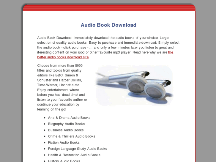 www.audiobooksdl.com