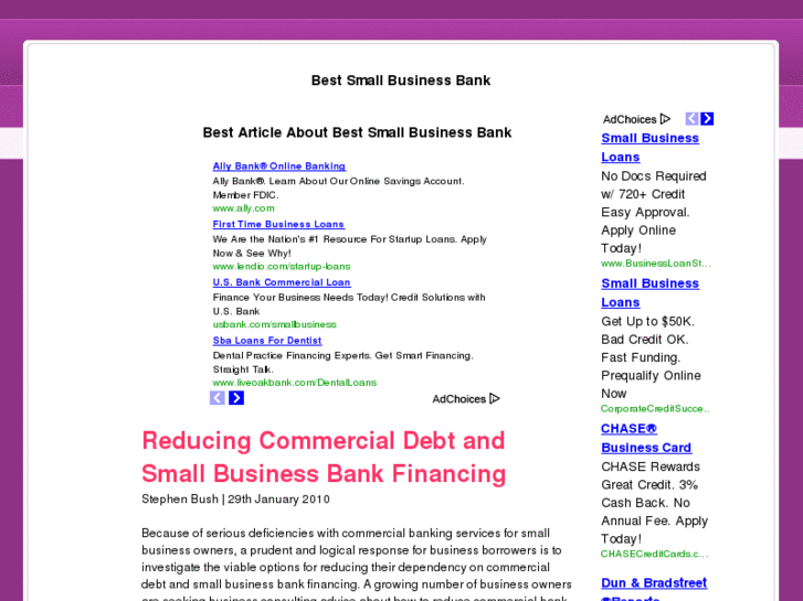 www.bestsmallbusinessbank.com