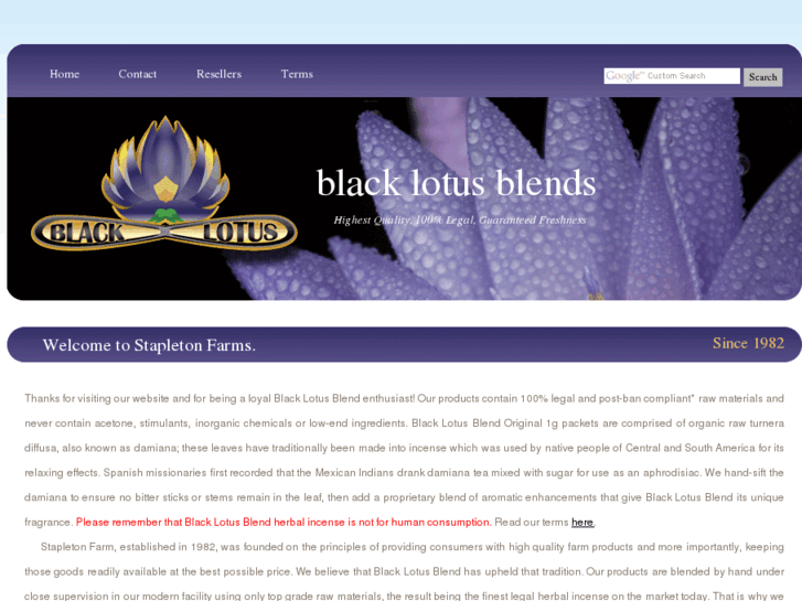 www.blacklotusblends.com