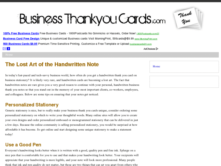 www.businessthankyoucards.com