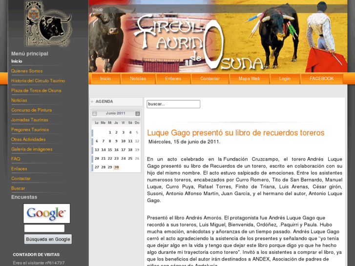 www.circulotaurinodeosuna.es