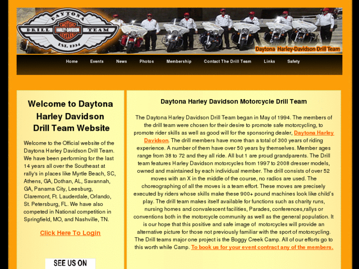 www.daytonaharleydavidsondrillteam.com