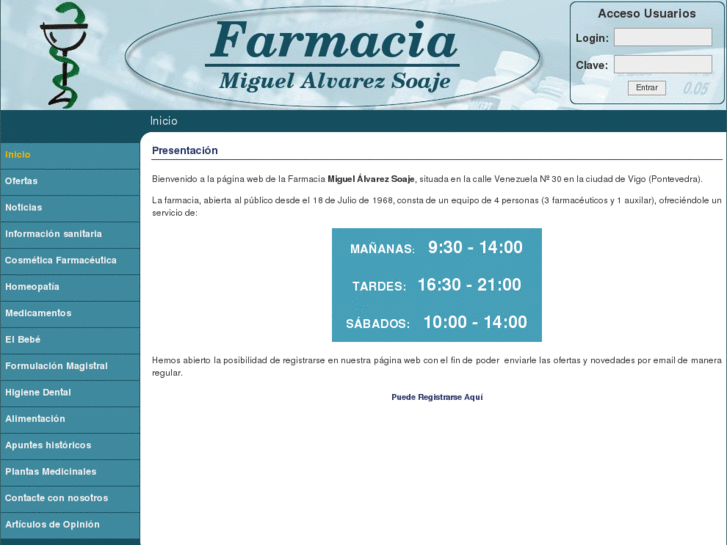 www.farmaciaalvarez.es