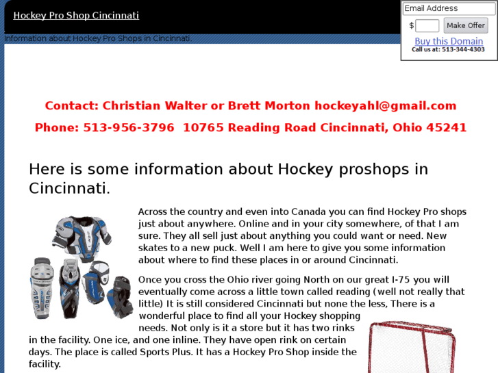 www.hockeyproshopcincinnati.com