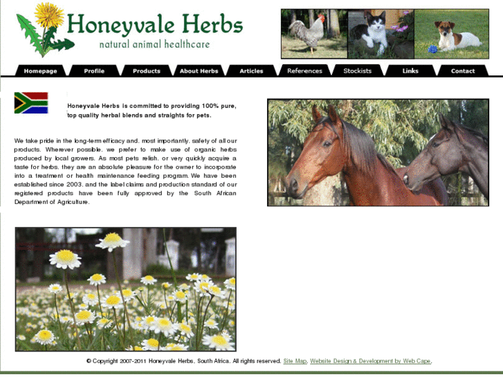 www.honeyvale.co.za