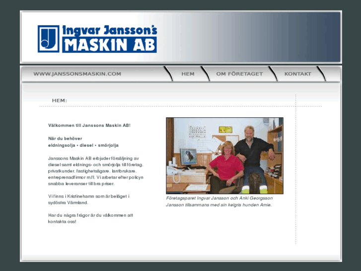 www.janssonsmaskin.com