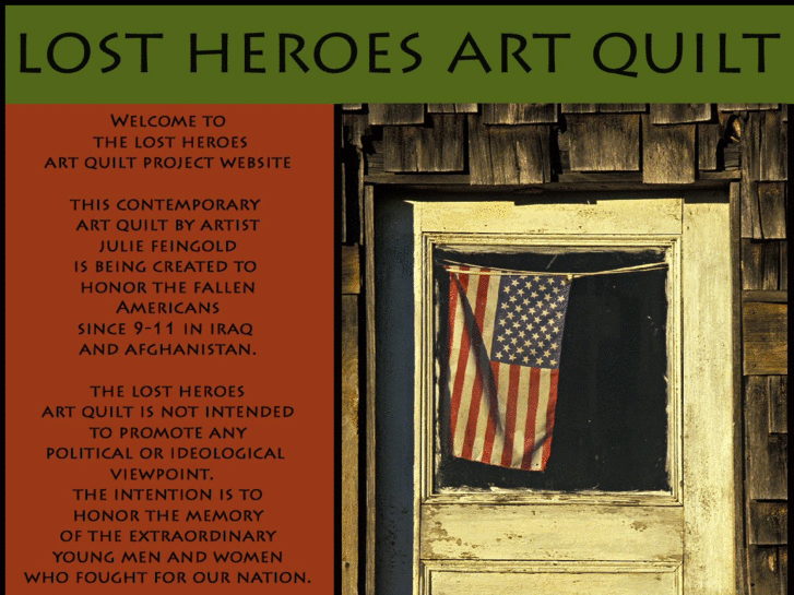 www.lostheroesartquilt.org