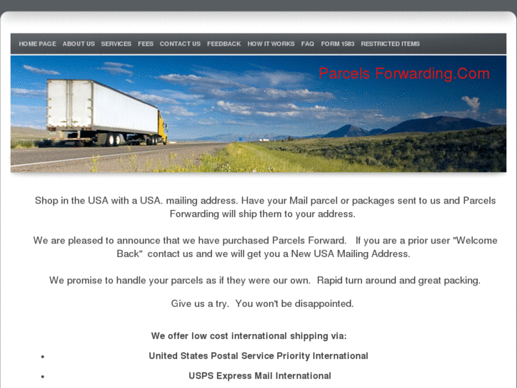 www.parcelsforwarding.com