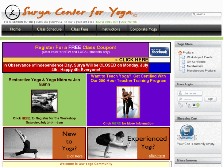 www.suryacenteryoga.com