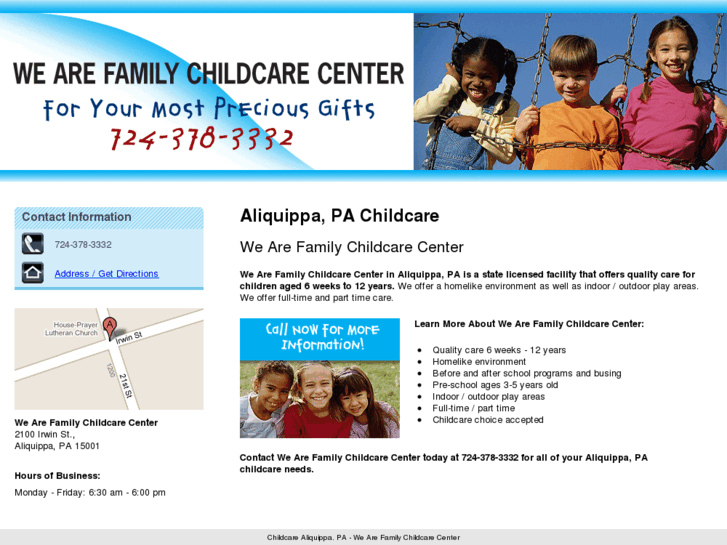 www.wearefamilychildcarecenter.com