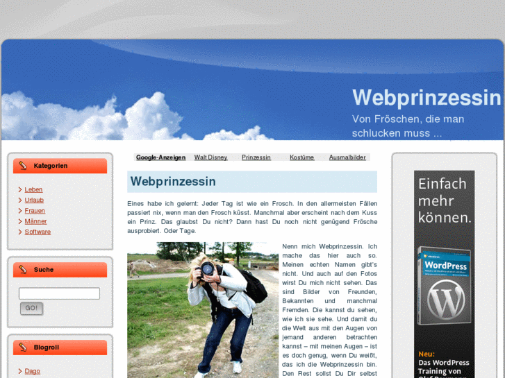 www.webprinzessin.de