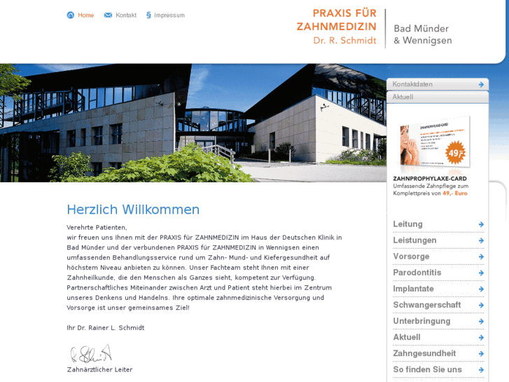 www.zahnmedizin-deutscheklinik.de