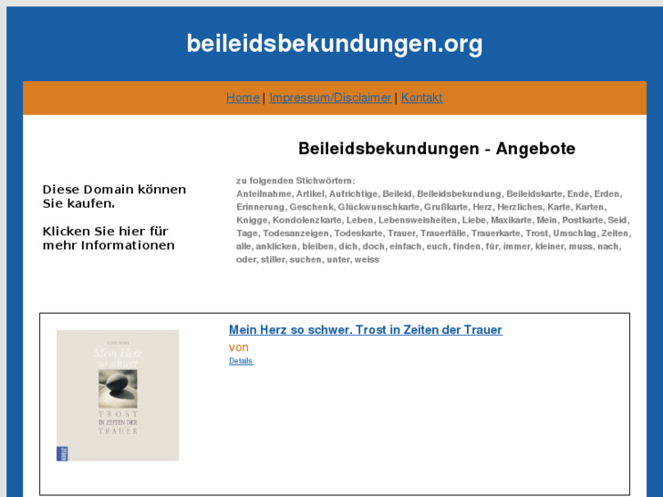 www.beileidsbekundungen.org