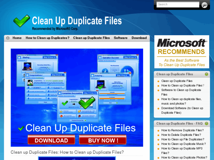 www.cleanupduplicatefiles.com