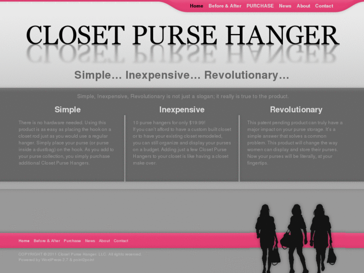 www.closetpursehanger.com