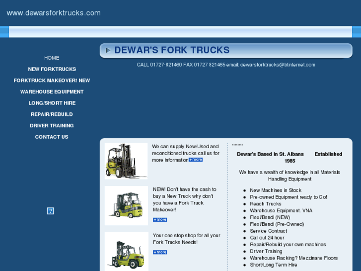 www.dewarsforktrucks.com