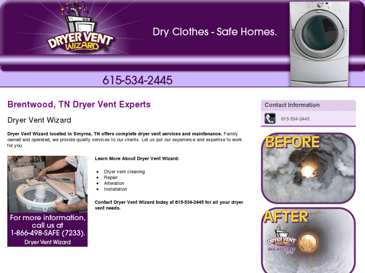 www.dryerventcleaningbrentwoodtn.com